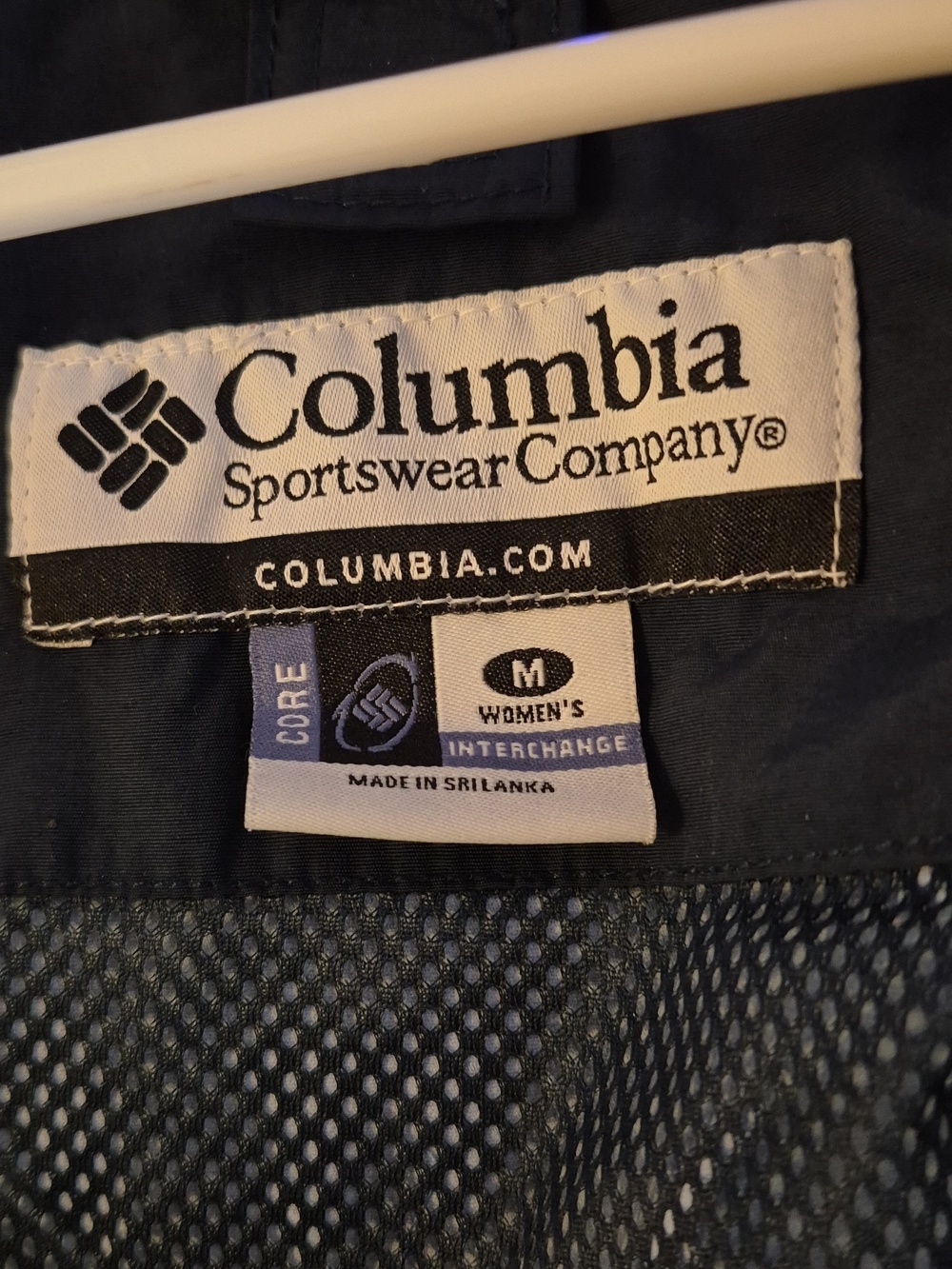 Columbia Navy and Light Blue Outdoor Jacket - Picture 13 of 13